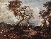 GUARDI, Francesco Landscape oil